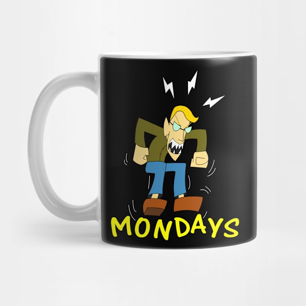 I Hate Mondays by Mindseye222